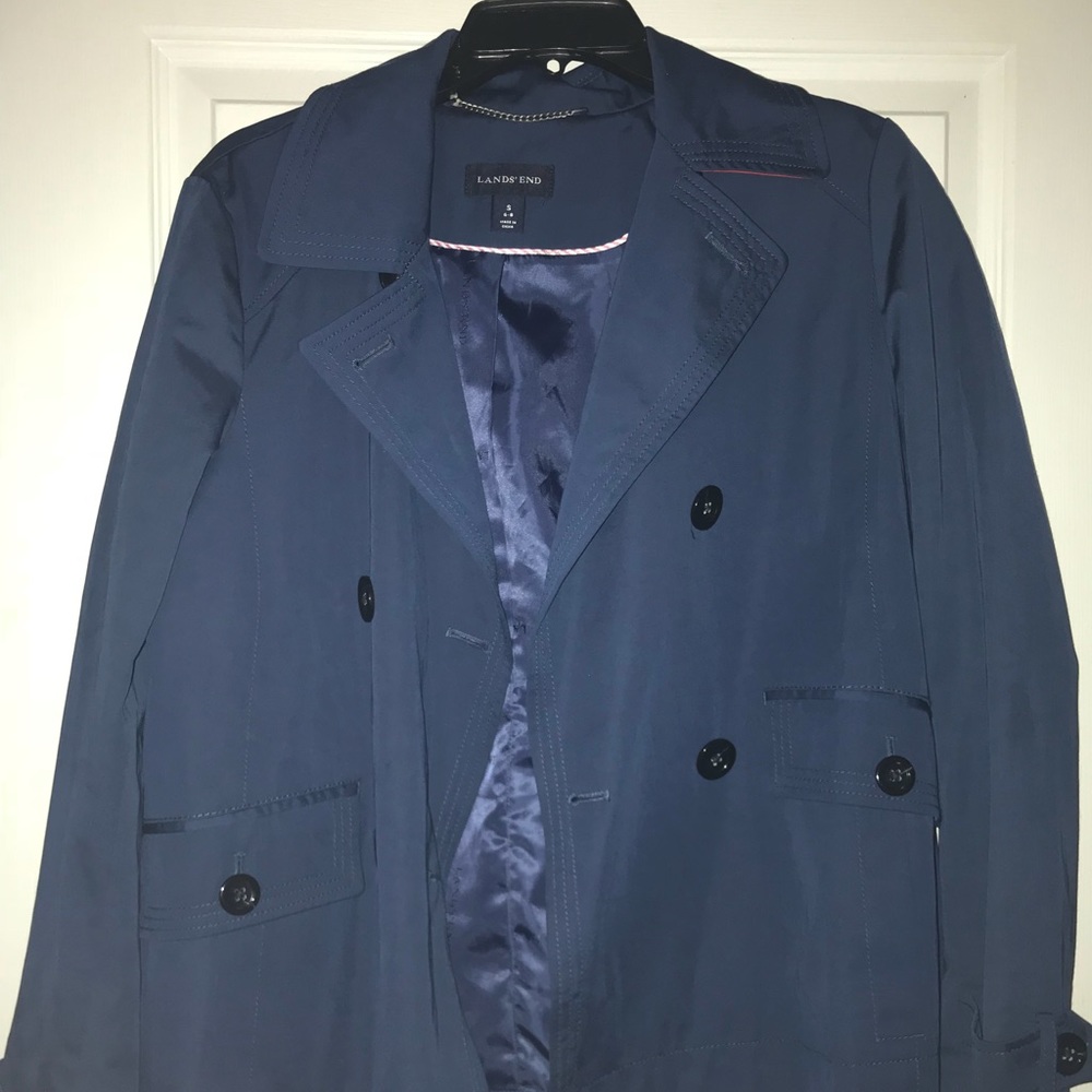 Land’s End navy jacket